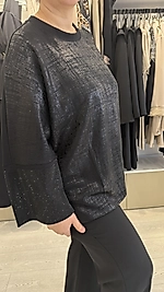 Baskılı Modal Bluz