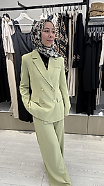 Blazer Kruvaze Takım